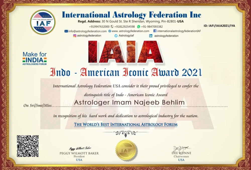 No.1 World Famous Astrologer Imam Najeeb Behlim